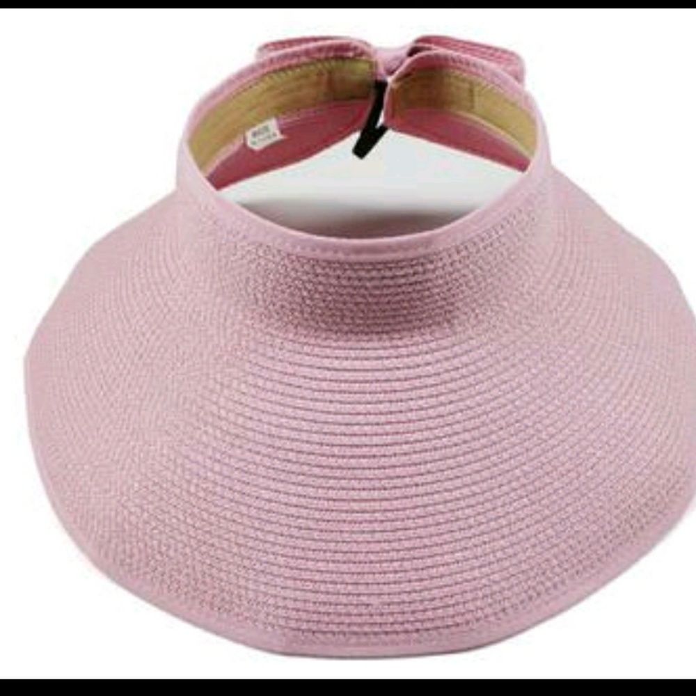 NWOT Foldable Summer Straw Hat